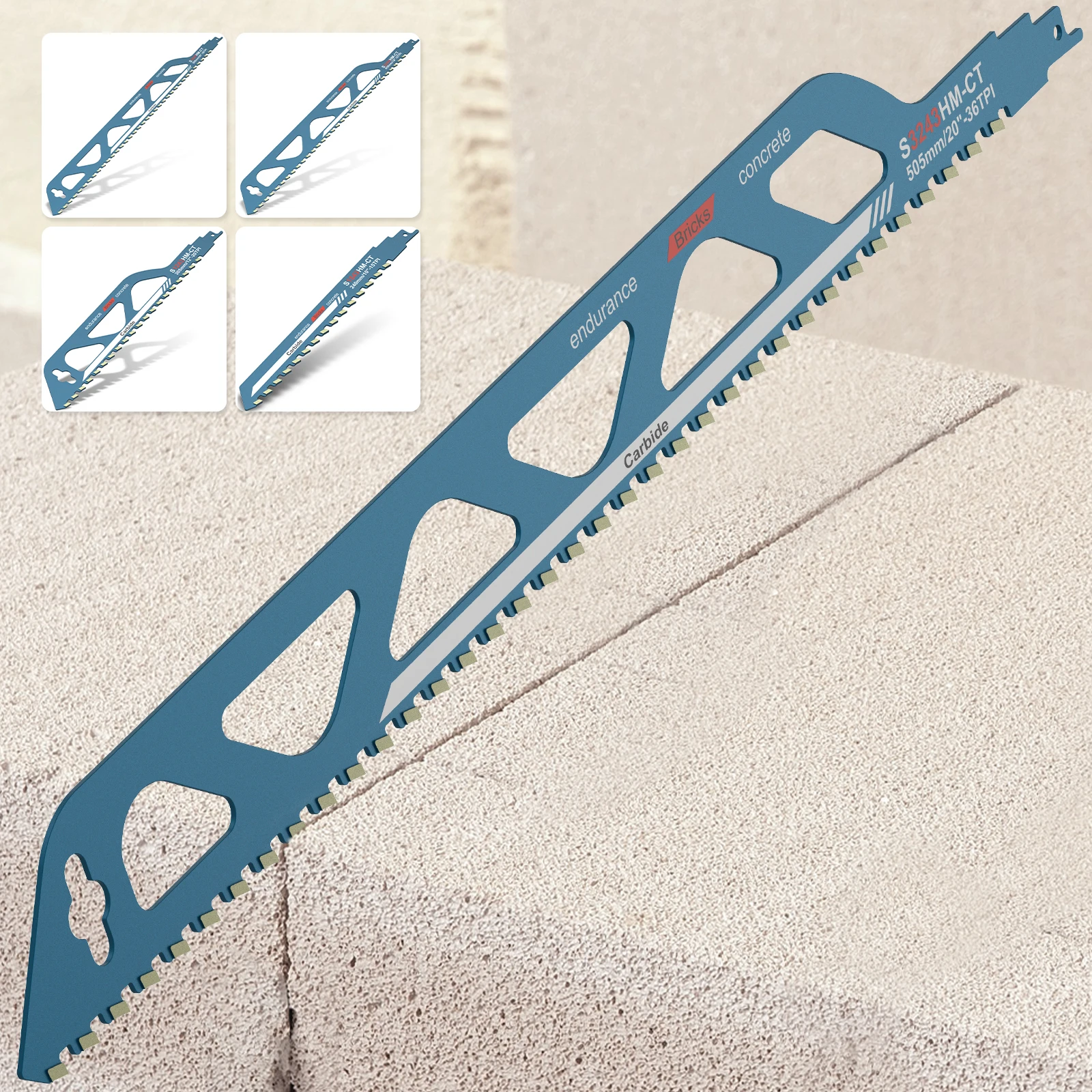 

Полотно сабельной пилы 10/12/18/20 дюймов, универсальное полотно для резки сабельной пилы, легированная сталь, кирпич, бетон, пильное полотно