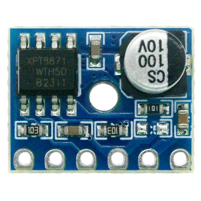 5pcs 5128 Amplifier Board 5W Class D Digital Amplifier Board Mono Audio Module Low Distortion