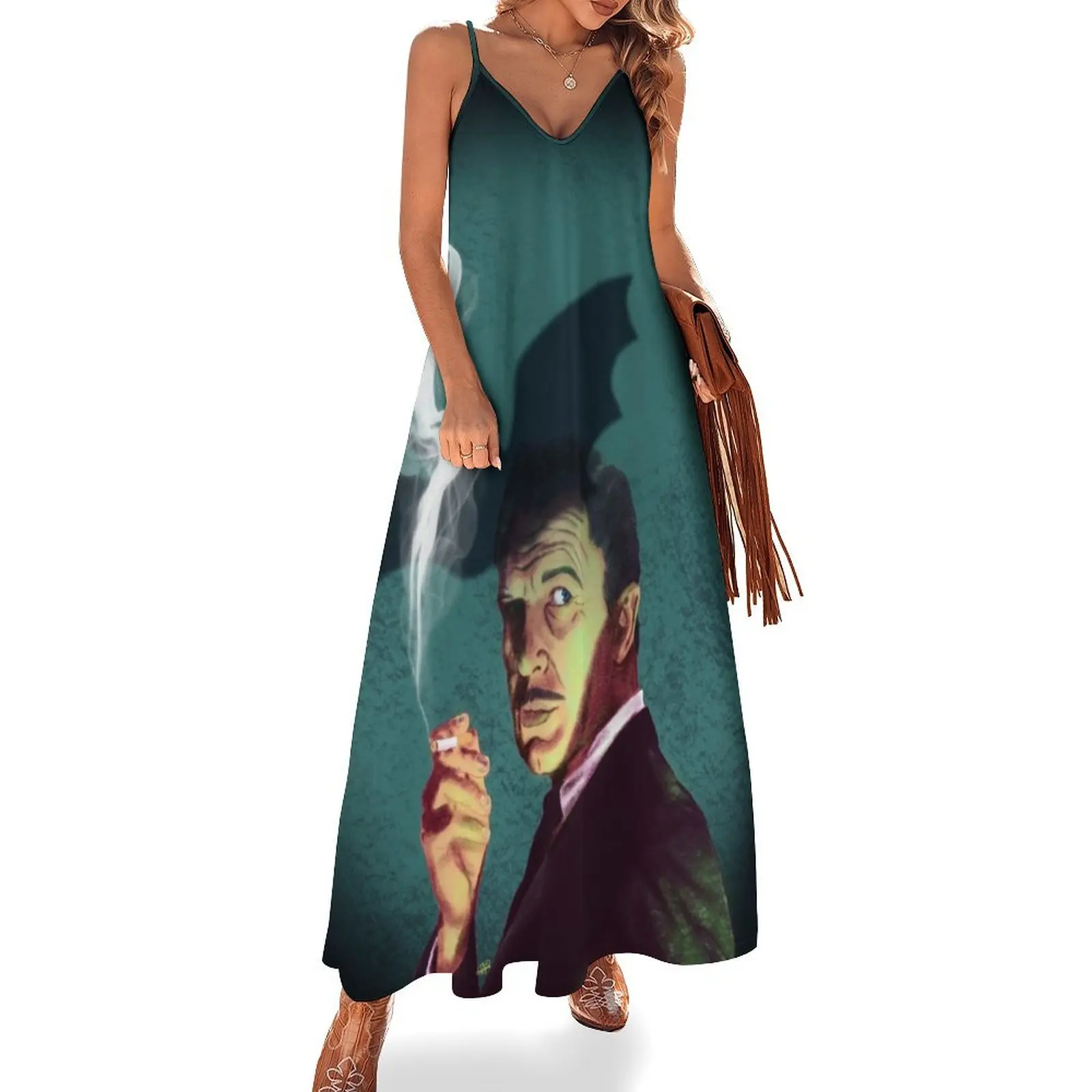 Vincent Price Sleeveless Long Dress ladies dresses for women 2025 dresses korean style womens clothing Dress