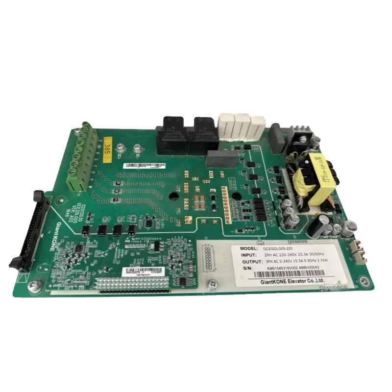 Parti per la scheda di azionamento dell'inverter dell'ascensore Giant KONE GCEGDLG05 per l'armadio di controllo della scala della villa Menac