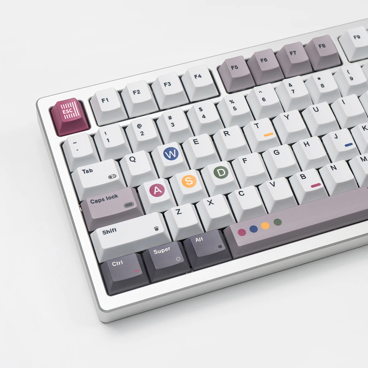 

Игровые колпачки в стиле ретро 1989 года, 142 клавиши, PBT Cherry Profile, сублимационный набор колпачков для ключей с краской для Alice 7U, механическая клавиатура