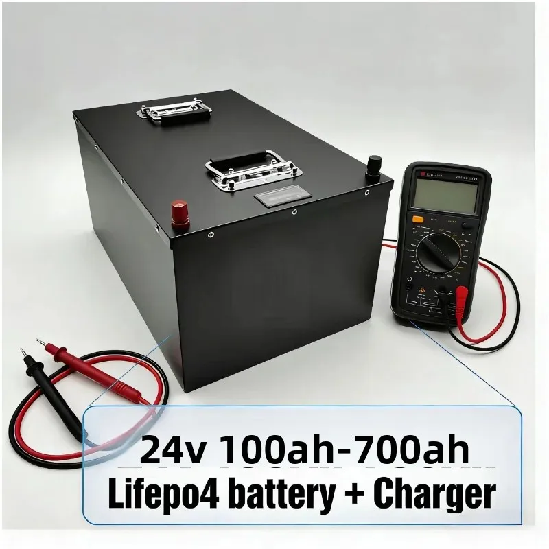 

Литиевая батарея LiFePO4 24 В, 100 Ач-700 Ач. Незаменимый нагрудный наконечник питания для СИСТЕМЫ SOLAR, фургонов, кемперов и автономных инверторов —