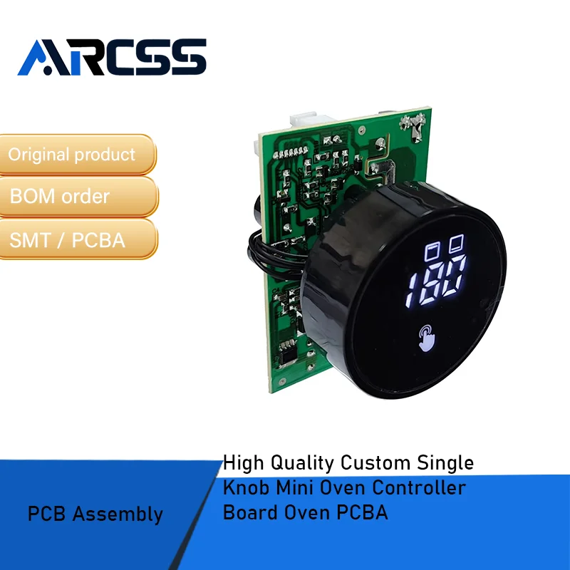 لوحة تحكم صغيرة بمقبض واحد مخصصة عالية الجودة للفرن PCBA