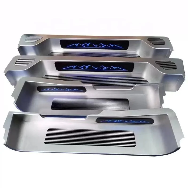 Factory Van Interior Accessories Foot Step Footrest Pedal for Mercedes W447 Sprinter Aluminum Alloy Welcome Foot Pedal