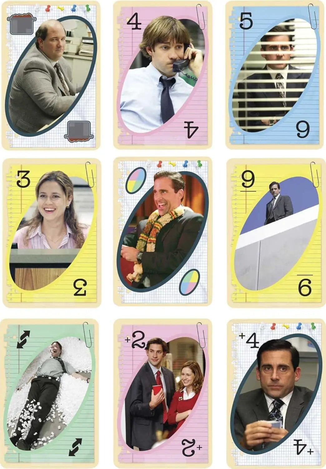 Mattel Games UNO The Office Card Game For Family Adult Game Nights UNO Collectible Battle Card Toys