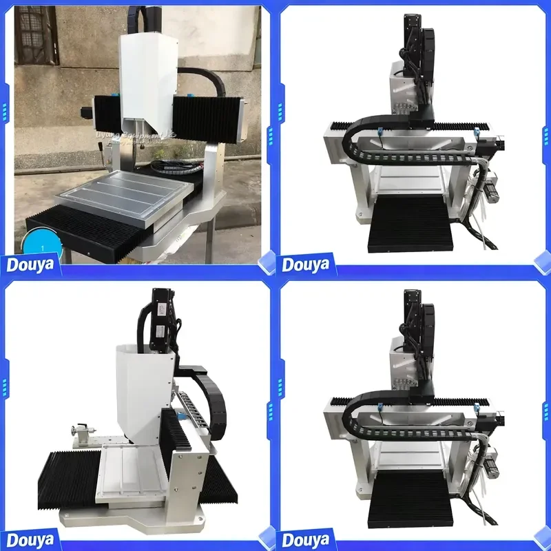 Steel Engrave Cutting Machine CNC Router 4040 Full Aluminum Alloy PCB Engraving Milling Drilling Machine 1.5KW 2.2KW