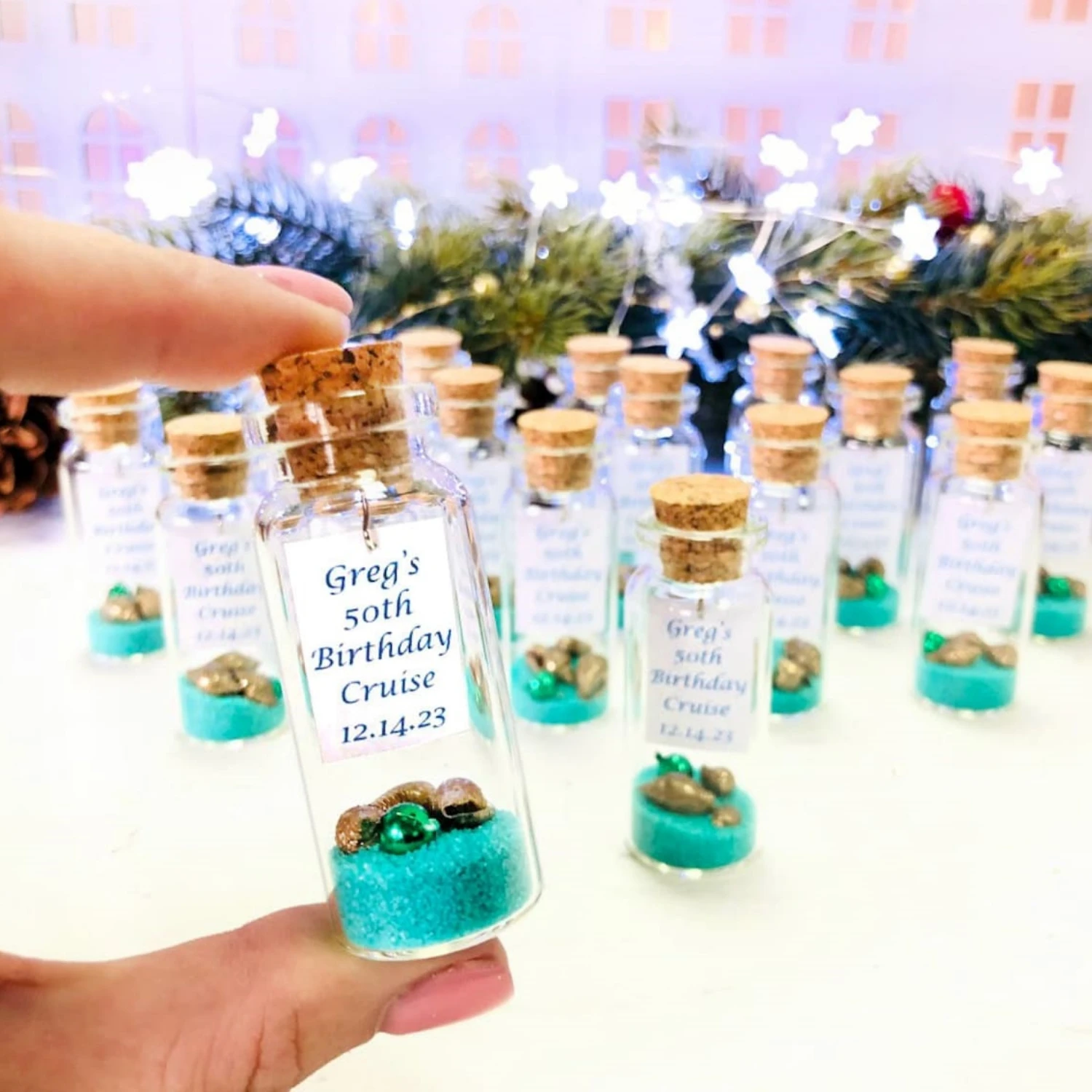 Birthday Party Favors, Thank You Gifts for Guests, Cruise Party Favors, 40th, 50th 60th, 70th, 80th, 90th Anniversary Favors, Sa - view 2