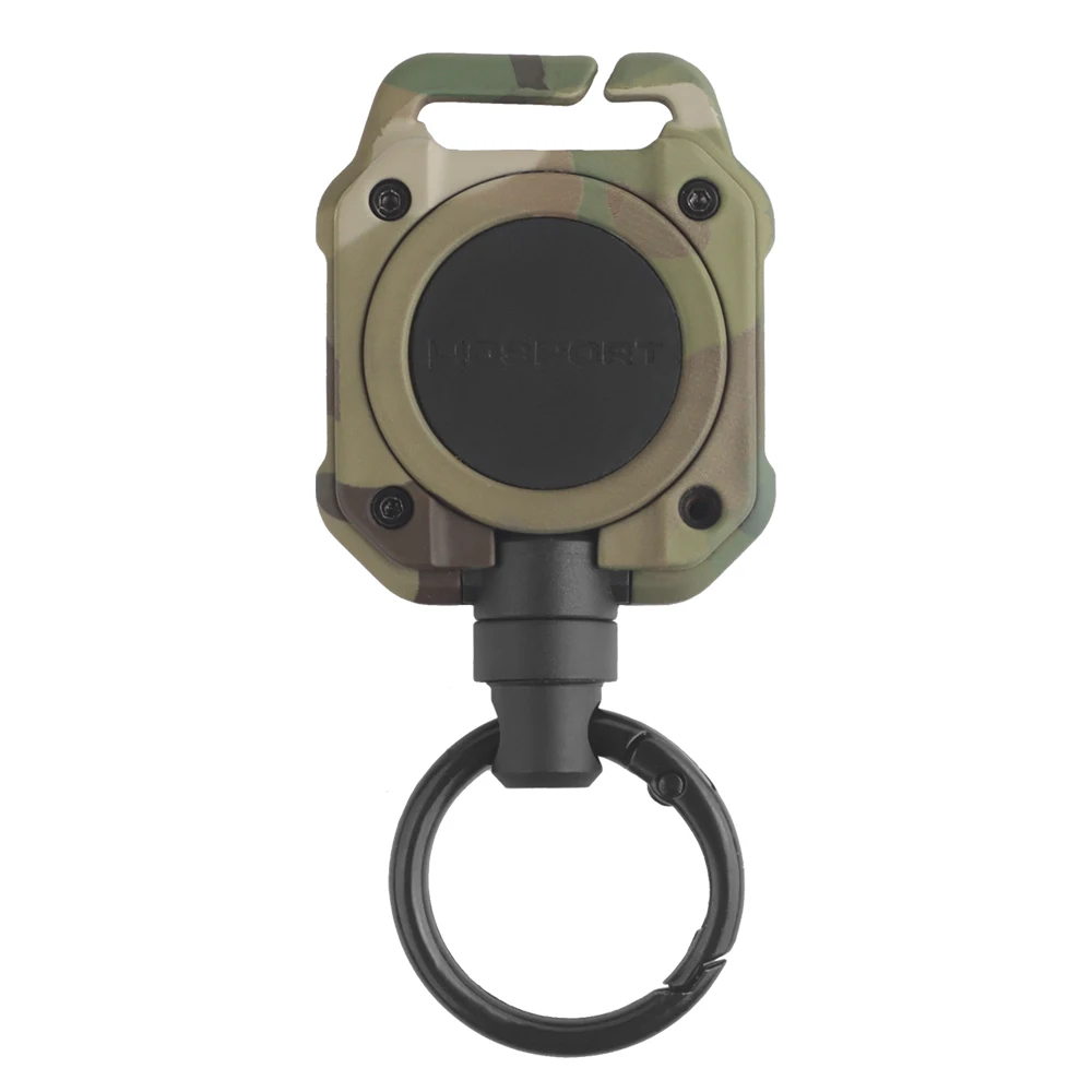 Retractable Anti-loss Key Chain Tactical ID Badge Reel 28 