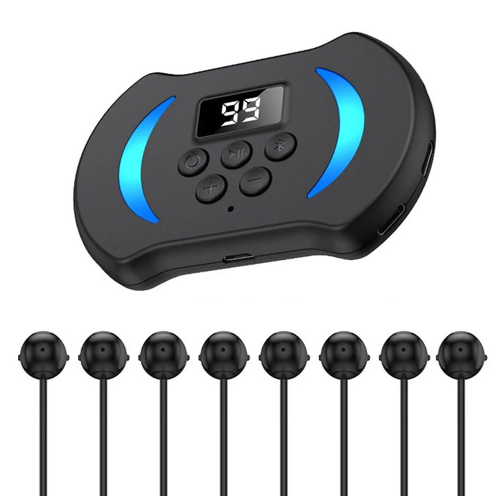 8 Heads Phone Screen Clicker Automatic Phone Screen Tapper Adjustable Physical Simulation Finger Click Device For Live Broadcast