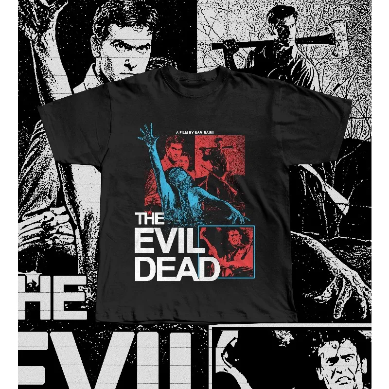 Camiseta The Evil Dead 1981 - Camiseta de Bruce Campbell Ash Williams, camiseta holgada y transpirable de verano para hombres y mujeres