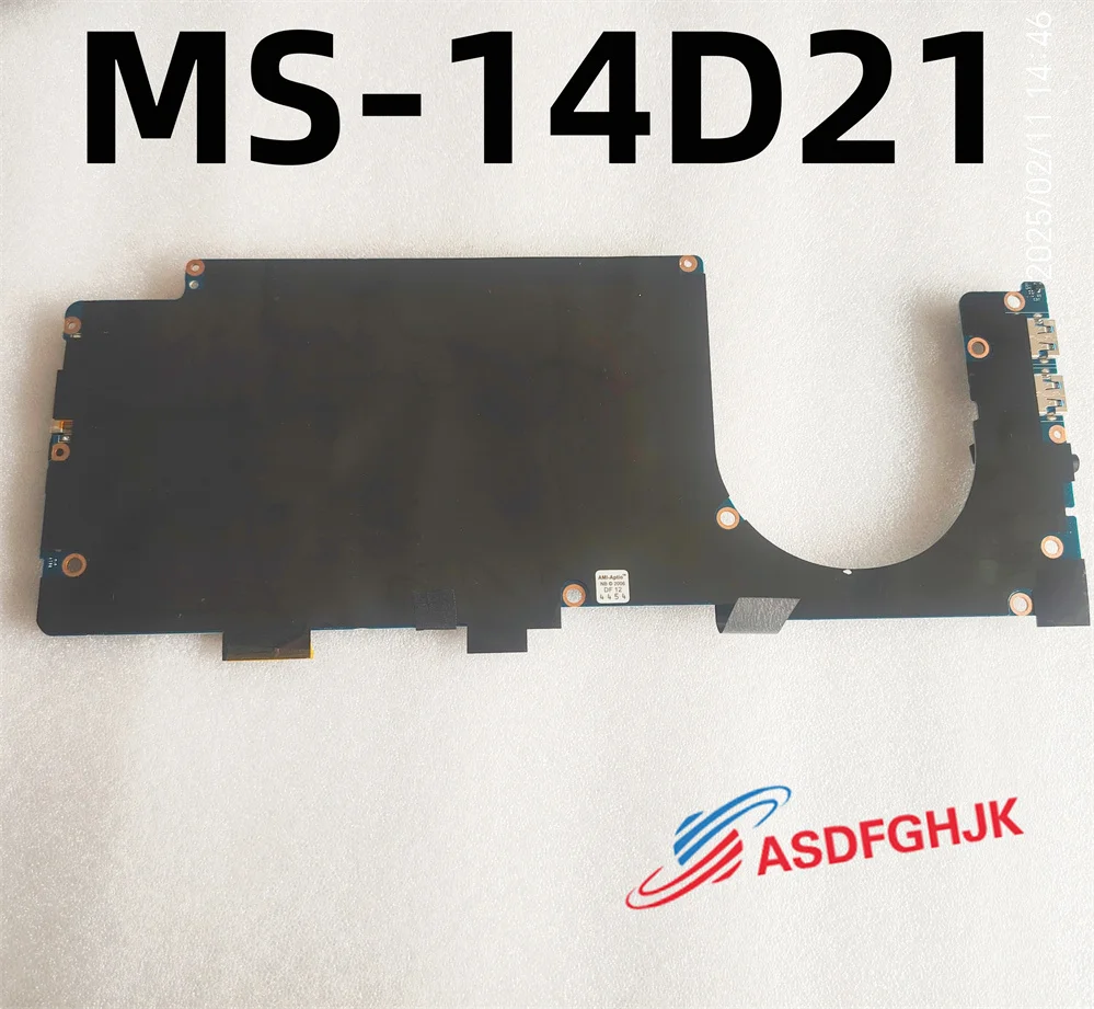 MS-14D21 FOR MSI Modern 14 B11SB Motherboard Core I7-1165G7 CPU AND Geforce MX450 2GB  607-14D21-10S  TEST OK