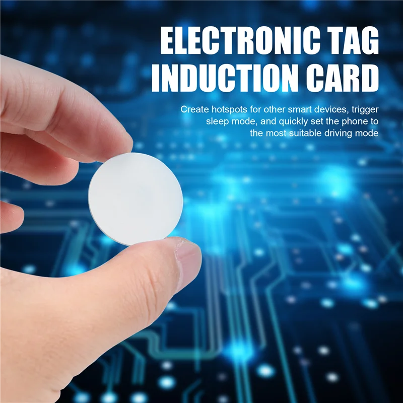 

M13kfor Ntag215 NFC-метки, пустые NFC-карты для монет из ПВХ, совместимые со всеми мобильными телефонами и устройствами с поддержкой NFC - (30 шт.)
