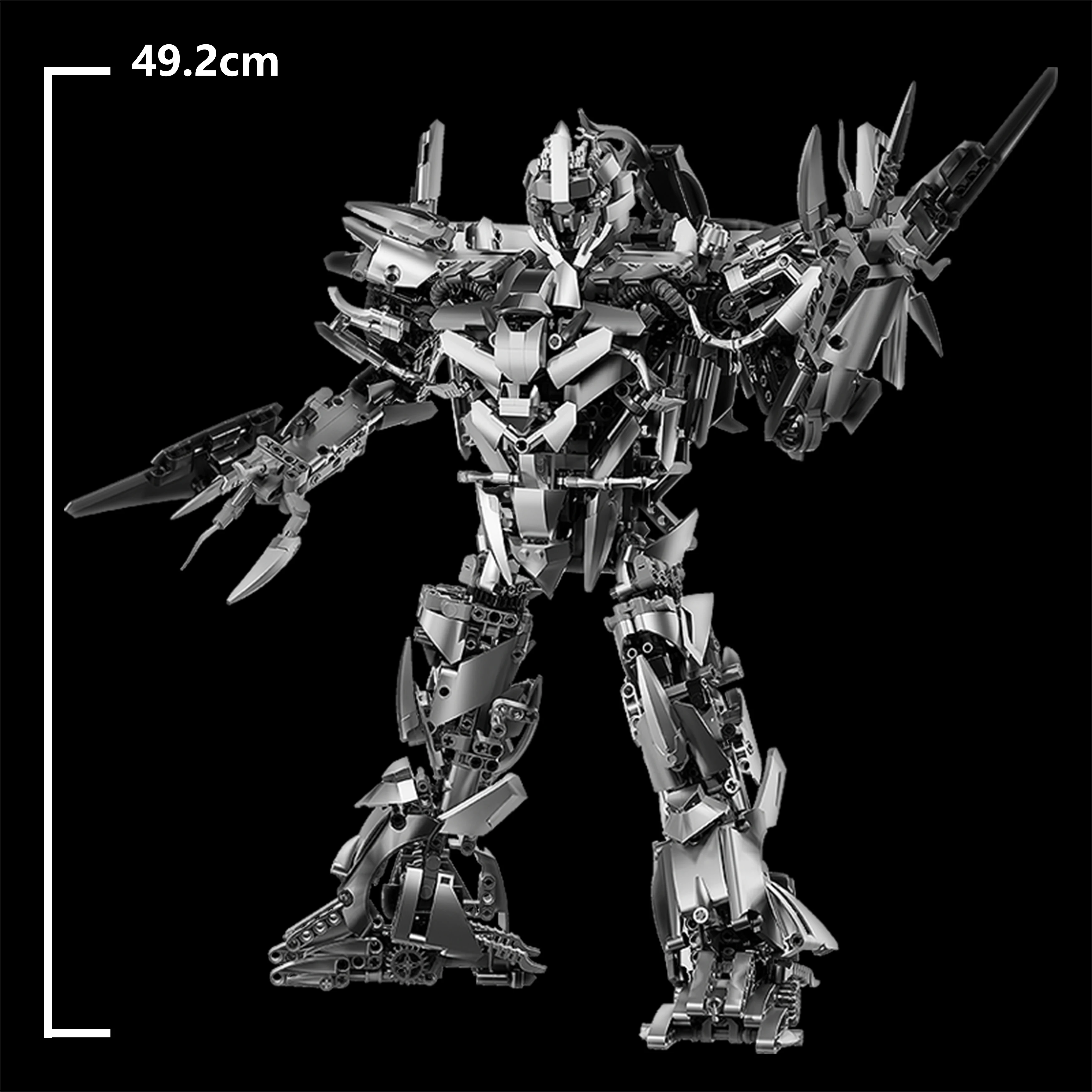 1960 pièces transformateurs Decepticon Megatron méchant Leader figurine blocs de construction film Robot modèle jouet cadeau de noël