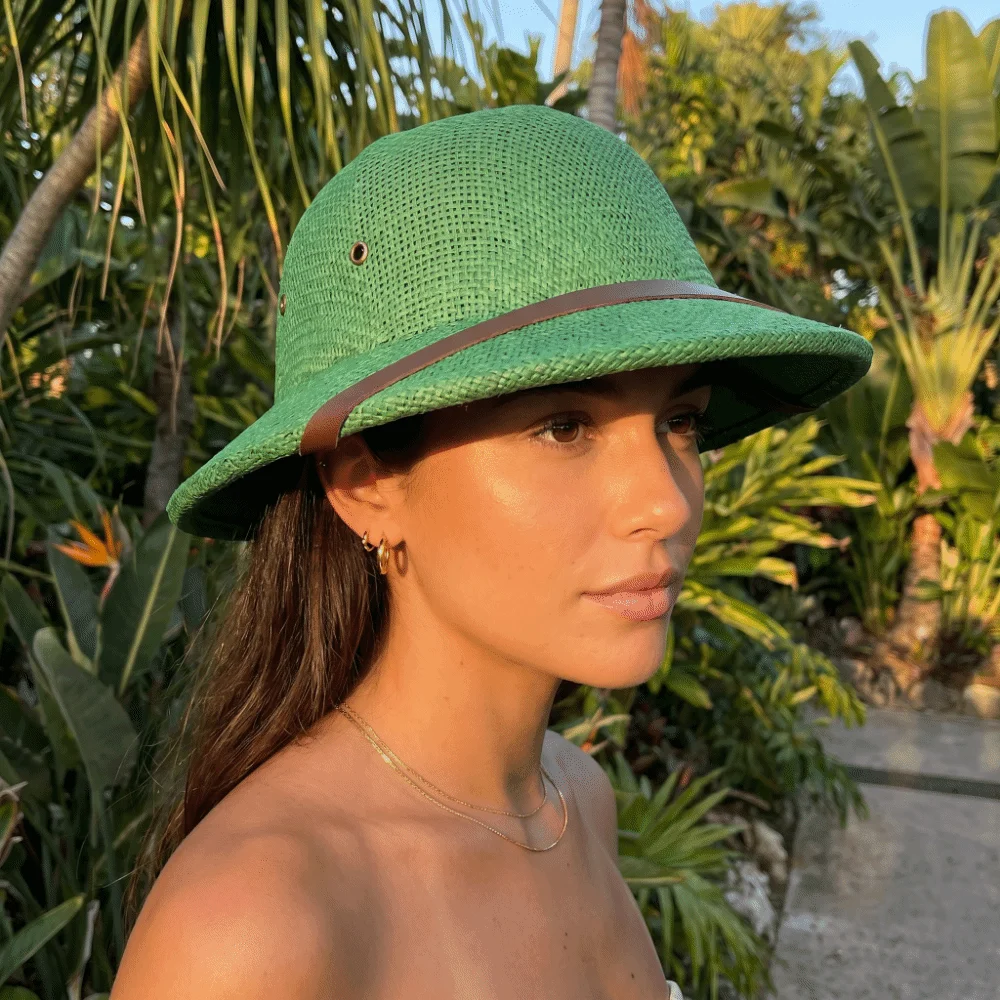 Beach Big Size Hard Straw Hat Classic Style Vintage Fedora Sun Hat Wide Brim Straw Material Jazz Bucket Hat Travel view 4