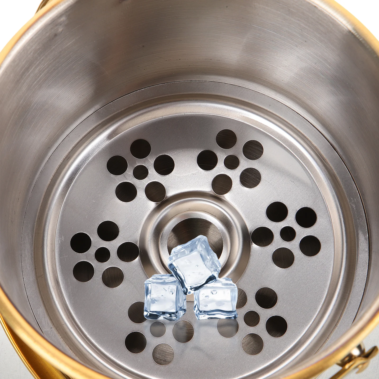 

Stainless Steel Ice Bucket Thicken Storage Container for Home Bar KTV Party Beer Bottle Multi-functional Holder