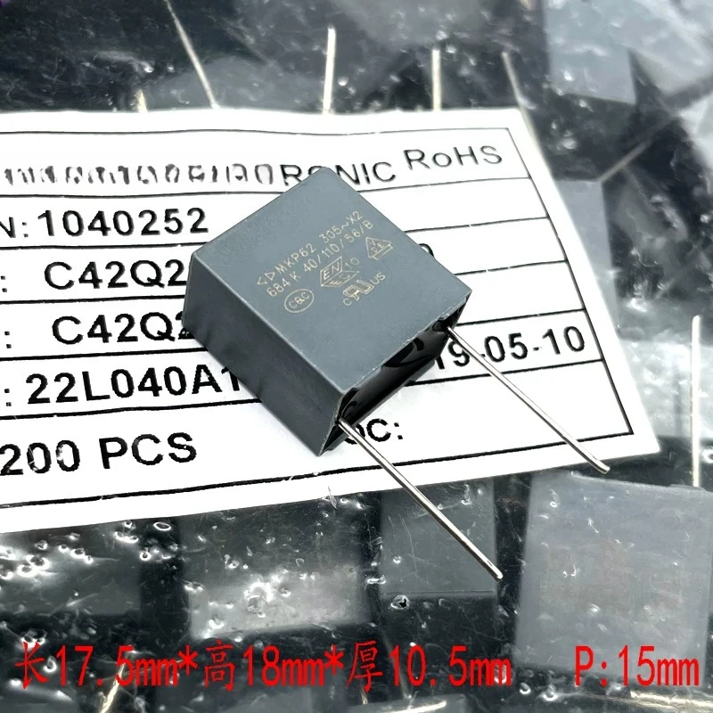Pick for FARA MKP 684 680nF 0.68uF 305V 275V X2 Safety Capacitor C42Q2684K  200pcs