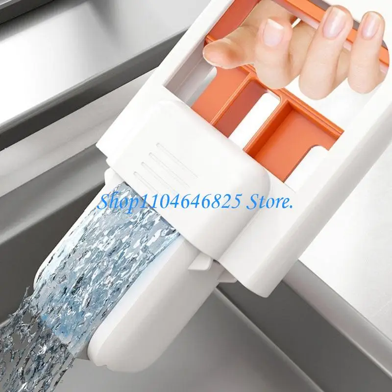 Space Saving Foldable Mop Quick Stain Erasers Strong Absorbent Desktop Foam Mop