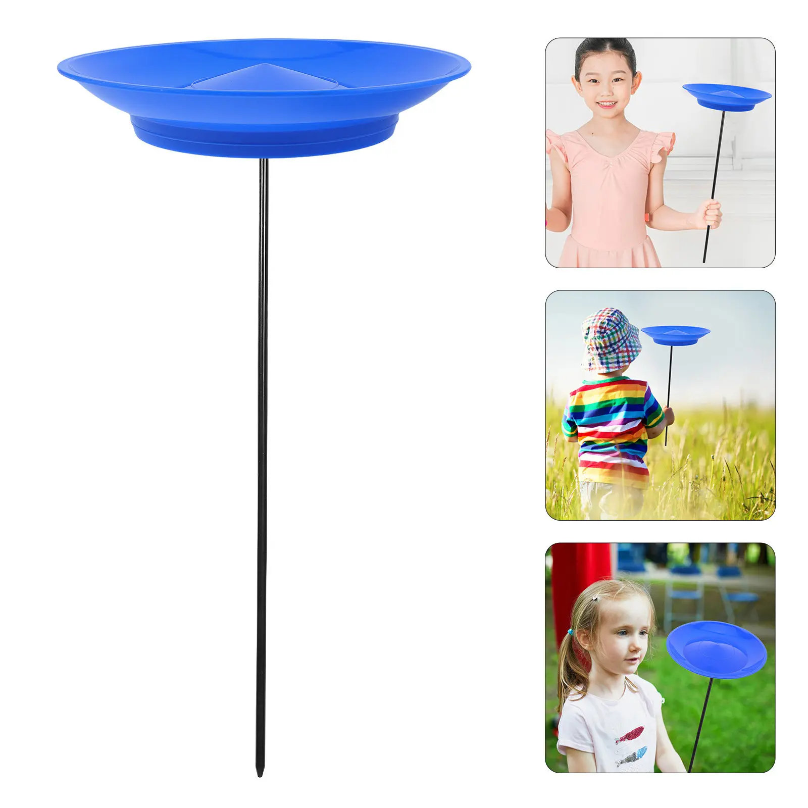 Spinning Plate Stick Circus Precision Balanced Juggling Skill Prop Lightweight Indoor Outdoor Performance Entertainment