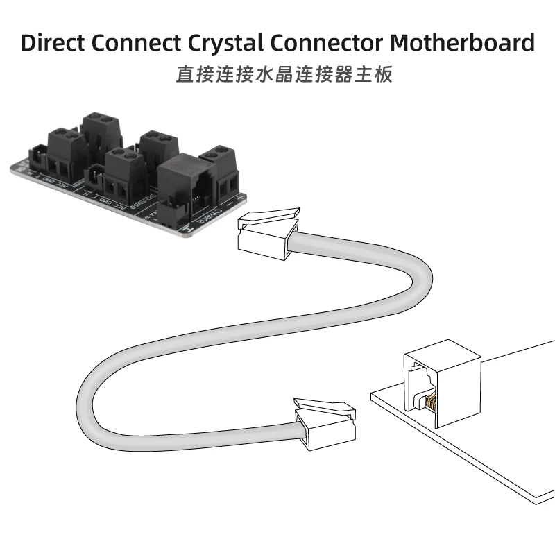 Mellow CanBus Expand Board For Klipper/Reprap Firmware Multi-Can Tool Board Connection For Sht36 SB2040 Super Fly Pi Board