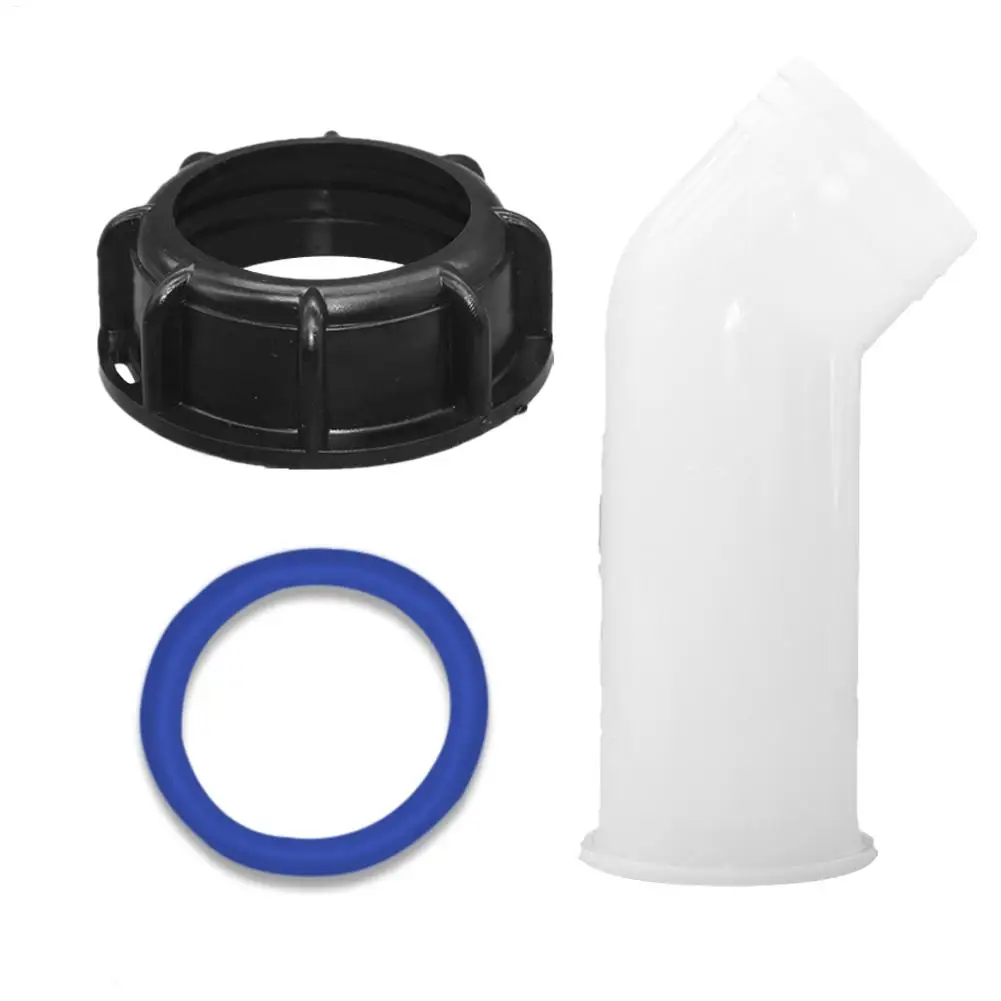 2 Inch Extension Drain Spout Hose 1000L IBC Water Tank Nozzle Tap Cap Valves Fitting For Home Garden Parts Accessories