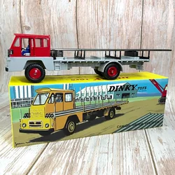 1:43 Scale Dinky Camion Saviem Porte-Fer Alloy Steel Transporter Model Car Classic Adult Souvenir Gift Static Display