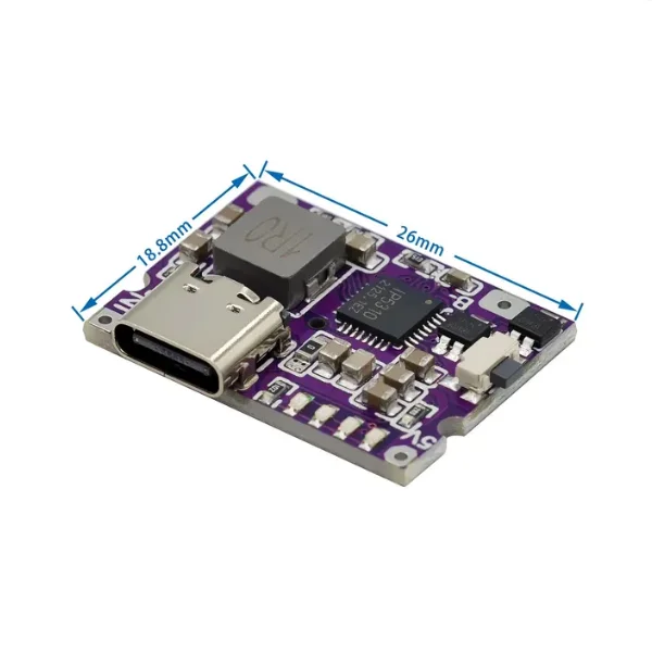 Type-c USB 5V 3.1A Boost Converter Boost Power Module IP5310 Mobile Power Adapter Switch LED Indicator 5V to 4.2V