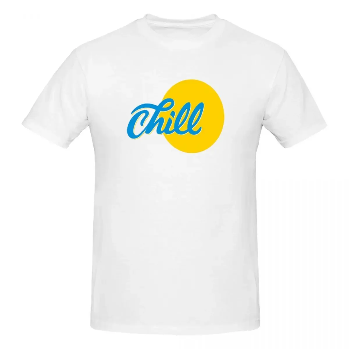 Chill Logo V2 - Aruba 100% Cotton T-shirt Male Funny T Shirts Men crew Neck Short Sleeve S-6XL