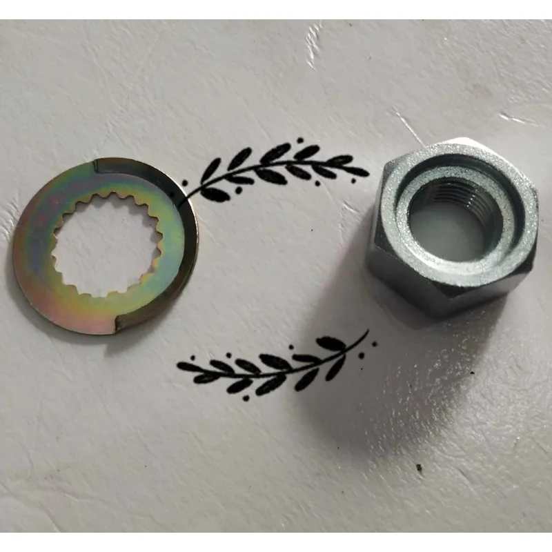 Tuerca y arandela de seguridad para piñón delantero de motocicleta para Benelli BJ150-31 BN150S 165S 180S RKF 125, kit de fijación de piñón pequeño del contraeje