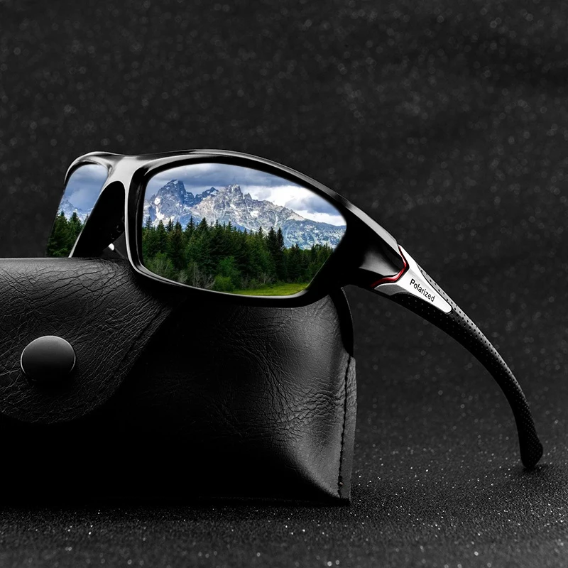 

2024 Fashion Men's Sports Sunglasses Unisex Outdoor UV Eye Protection Eyewear Shades Male Vintage Riding Driving Sun Glasses