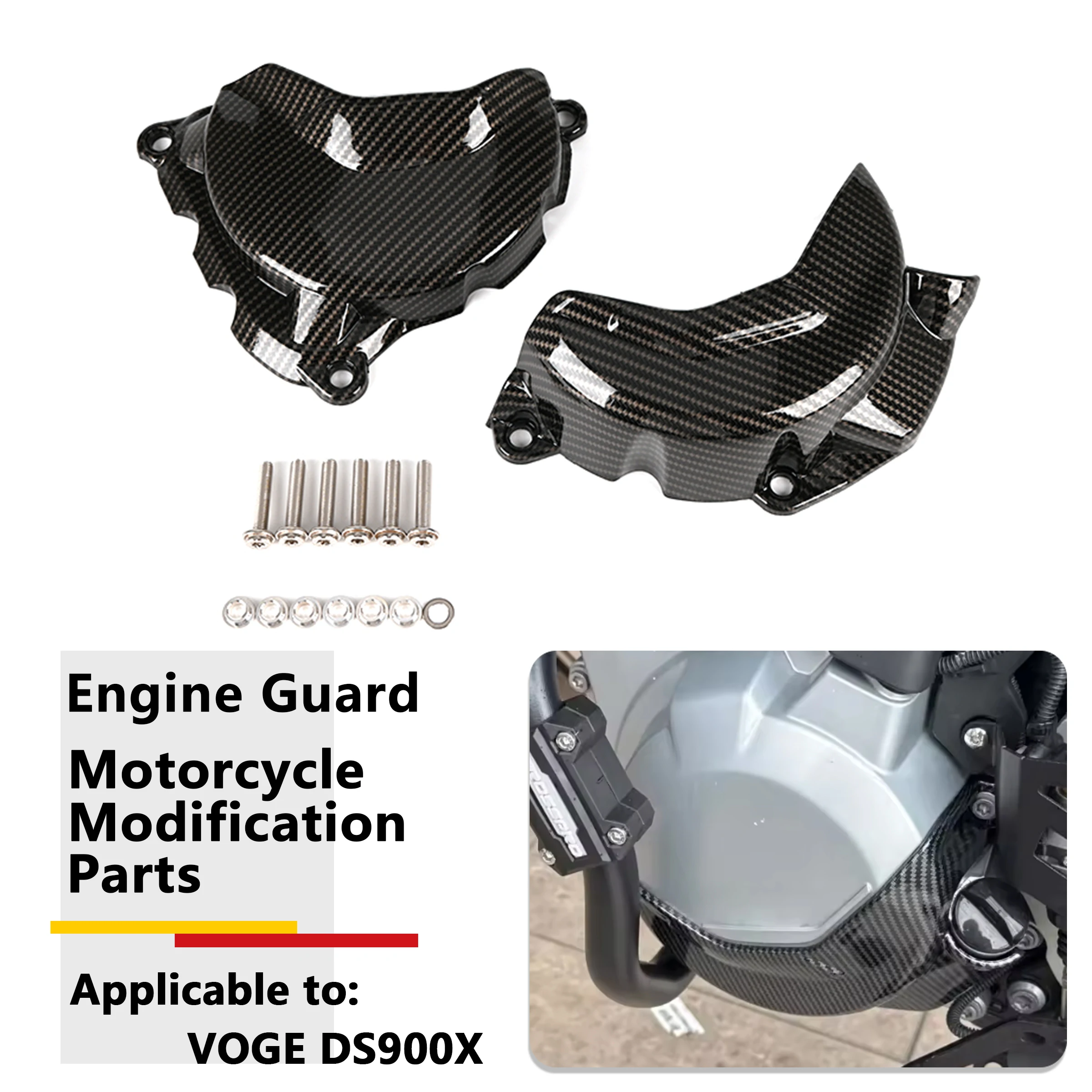 For VOGE Valico DS900X DSX900 Engine Cylinder Guard Case Cover Protector 900DSX DSX 900 DS 900 X 2023 2024 Motorcycle