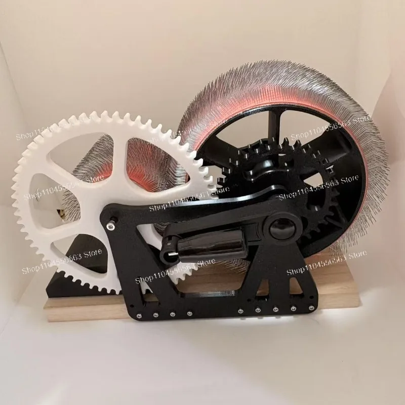 Hand-Cranked Wool Felting Carding Machine, Fast Blending/Carding/Spinning Tool for DIY Handcrafts