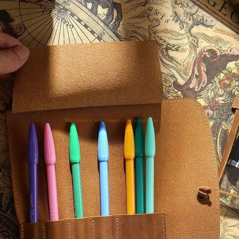 Tragbarer Lederfarbstift -Wickelstifte Roll -Schnitzmesser -Rollen