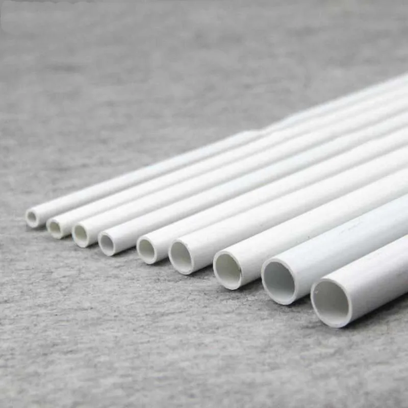 2pcs 50cm O.D 7mm ~15mm Drainpipe Water Hard Tube White PVC Pipe  Water Supply Irrigation Fish Tank UPVC Pipe Aquarium Conduit