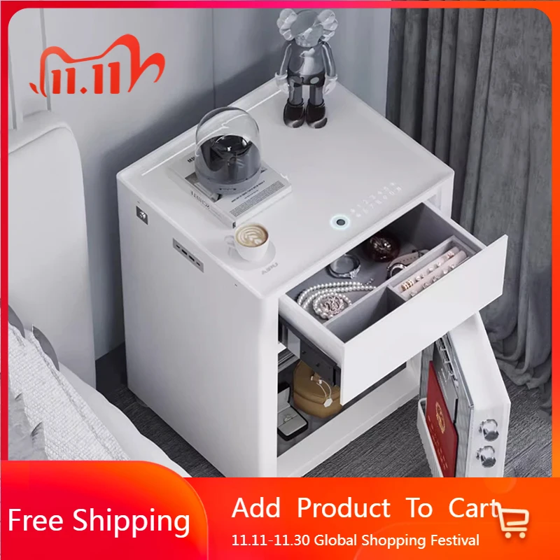 

Trendy Bedroom Nightstand Mobile Cabinets Drawers Luxury Bedside Table Nordic Organizer Trendy Mesa De Noche Home Furniture