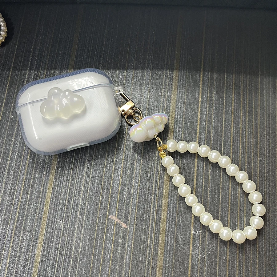 حافظة قلادة لؤلؤ فاخرة لهاتف Honor LCHSE X7 Lite X7E X7i S7/Choice سماعات أذن X7Lite غطاء سماعة أذن من السيليكون #4