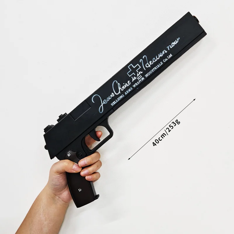 30-40cm Halloween Skywalker Luke Replika PU-Pistole Modell Spielzeugpistole Cosplay-Requisiten Feiertagsparty-Dekorationen Figuren-Ornamente