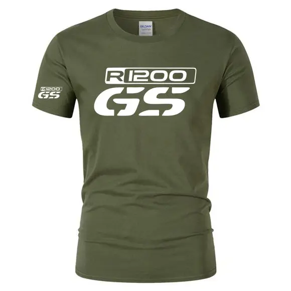 GS R1200 Men\'s Printed T-Shirt Motorcycle R 1200 GS T-Shirt F3 M5 T-Shirt Fun T-Shirt Car M Series M3 M4 M5 M6 GT3 GT2 T-Shirt