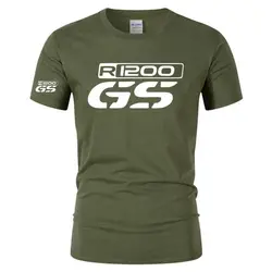 GS R1200 Men's Printed T-Shirt Motorcycle R 1200 GS T-Shirt F3 M5 T-Shirt Fun T-Shirt Car M Series M3 M4 M5 M6 GT3 GT2 T-Shirt