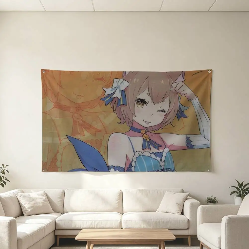 Anime Re Zero-Felix-X Flags for Bedrooms Home Decor Items Outdoor Decors Garage Decoration