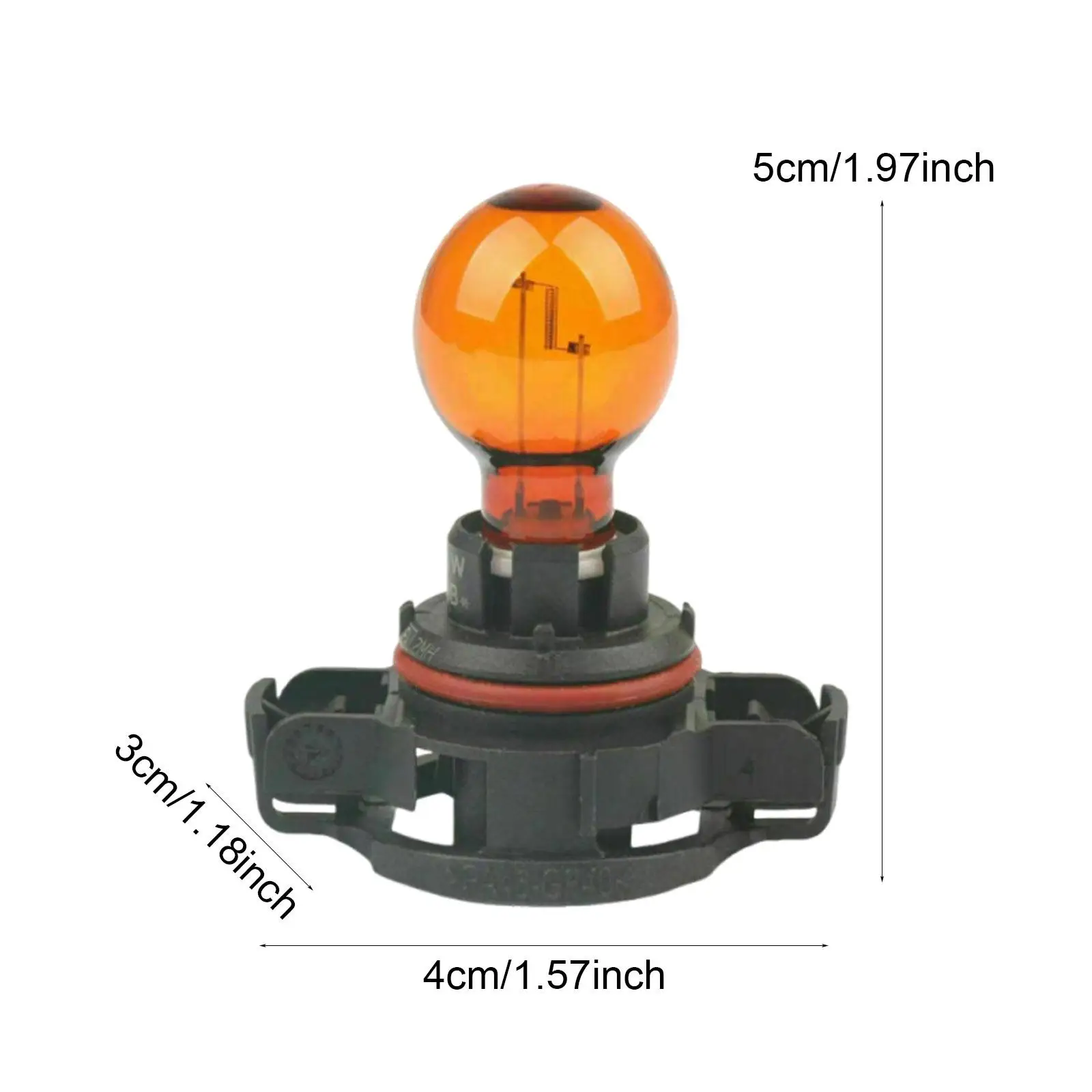 

Front Turn Signal Bulb Car Lighting Yellow Fog Light Bulb Replacement DC12V for Passat Magotan XT