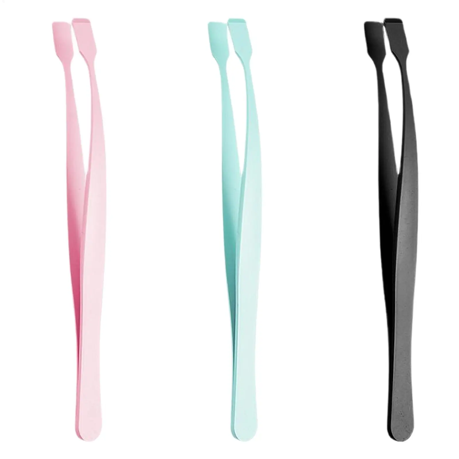 Lash Applicator Makeup Tool Non Slip Professional Precise Separating Precision Eyelash Cluster Tweezers Styling Defining Lash