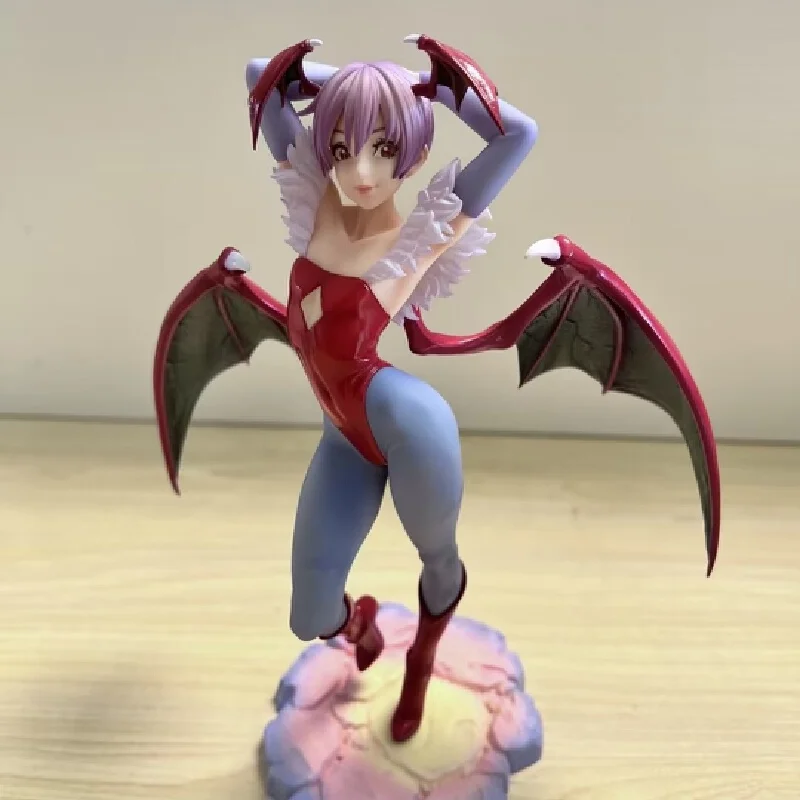 

Аниме-фигурка Lilith Darkstalkers, масштаб 1/7, ручная роспись, модель из ПВХ, фигурка девушки-демона, коллекционный подарок для фанатов аниме
