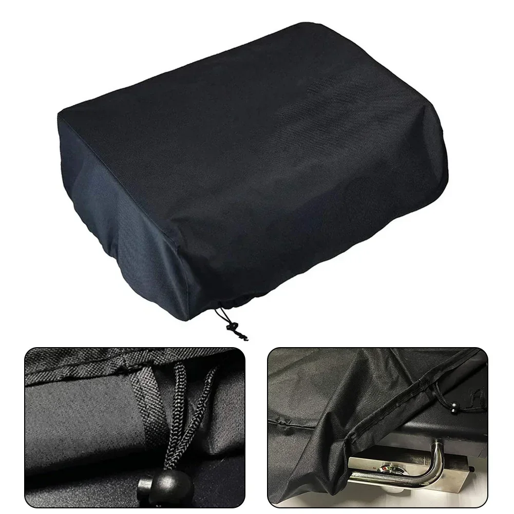 Polyester Waterproof BBQ Grill Protective Cover Black For 22 Inches Table Top Griddle With Hood 57x48x23cm BBQ Parts