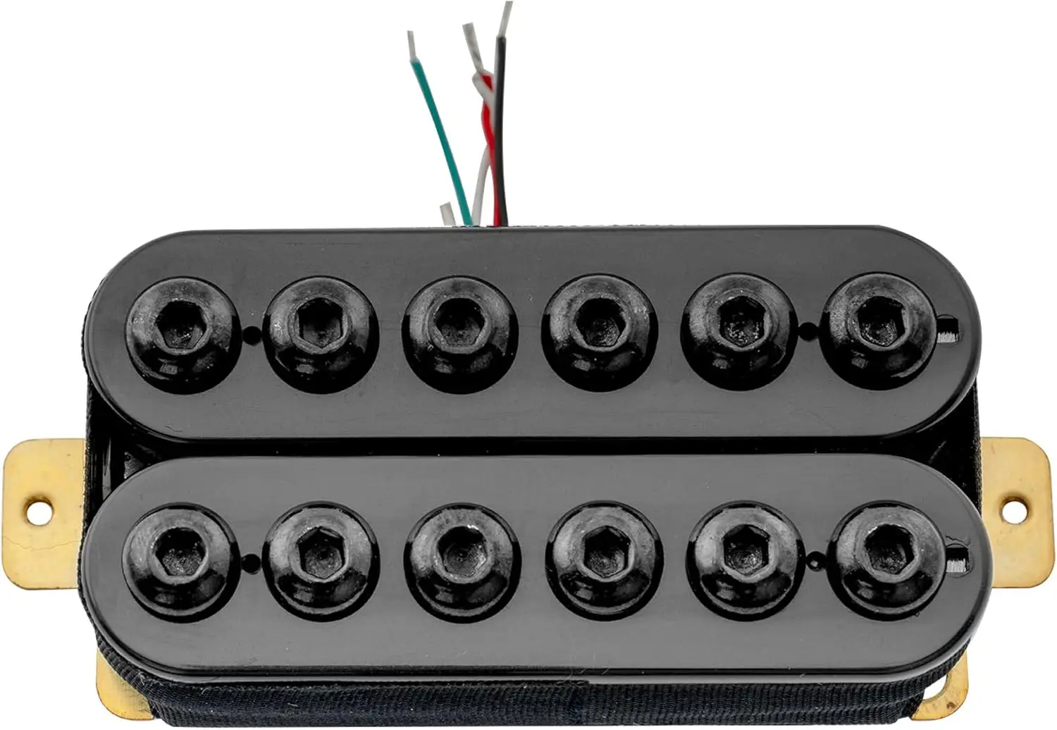 Guitar Pickups Invader Ceramic Humbucker Pickup Neck 8.4K Bridge Pickup 16.8K for Electric Guitar Zebra Heavy Metal  Korean-made