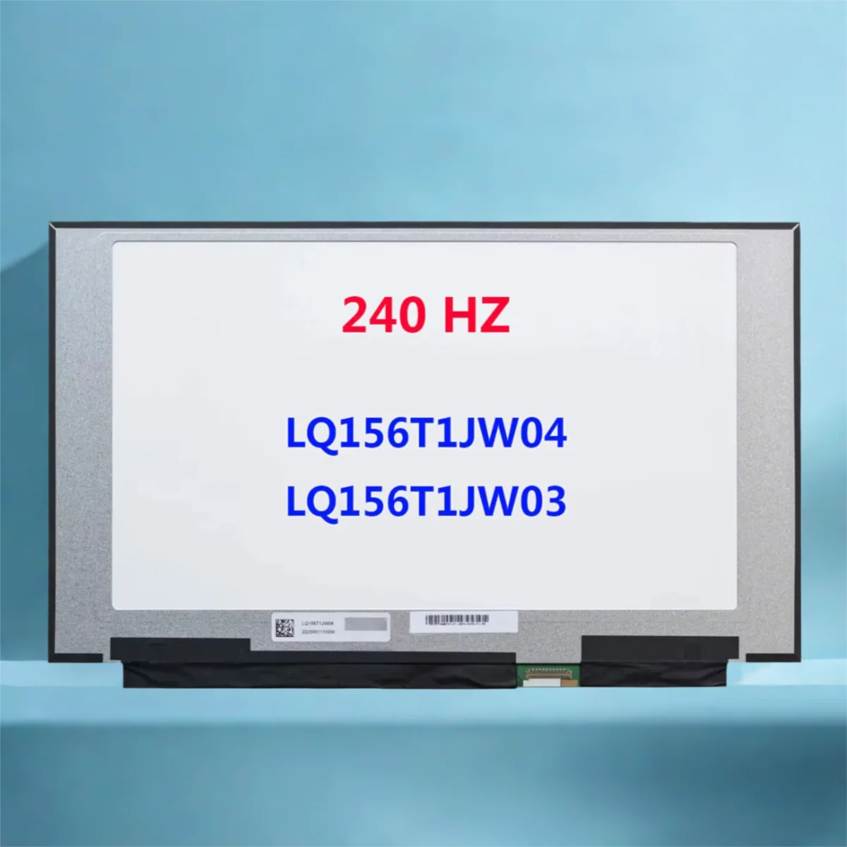 

15.6 Inch 2K Laptop LCD Screen 240HZ LQ156T1JW04 LQ156T1JW03 For Msi GS66 EDP 40Pins QHD 2560x1440 IPS Matrix Panel