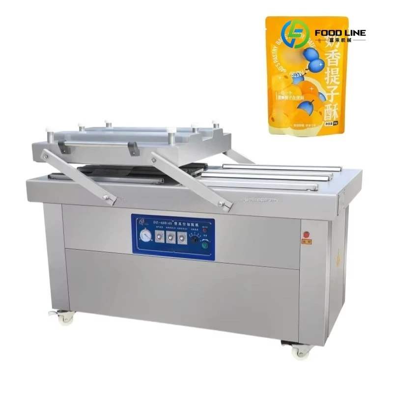 FL Customized Multi-Function Double Chamber Vacuum Machine  Vacuum/Gas Flush/Sealing in One