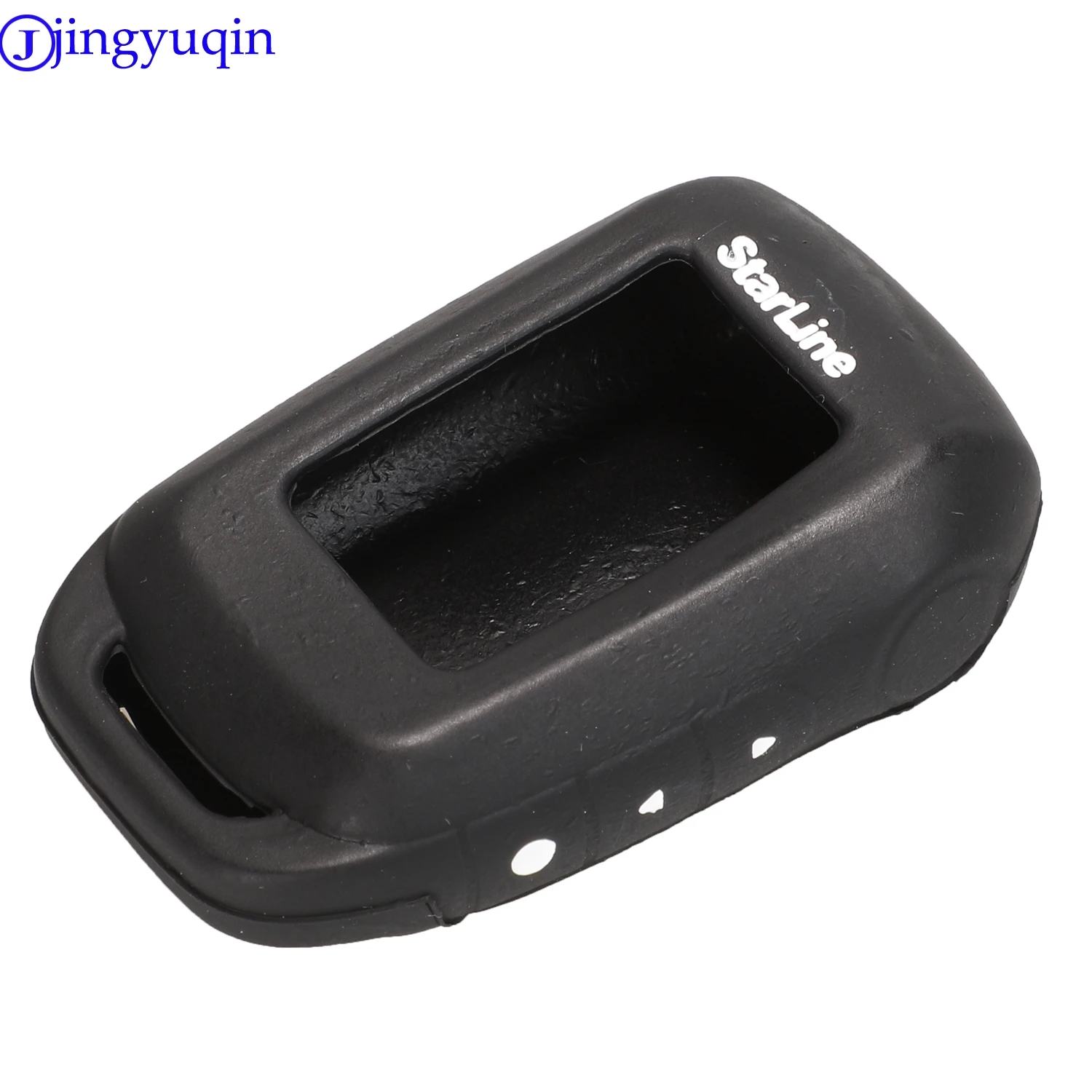 jingyuqin Remote Silicone Keychain For Starline A92 / A94 / V62 / A62 / A64 Russian Two Way Car Alarm LCD Control