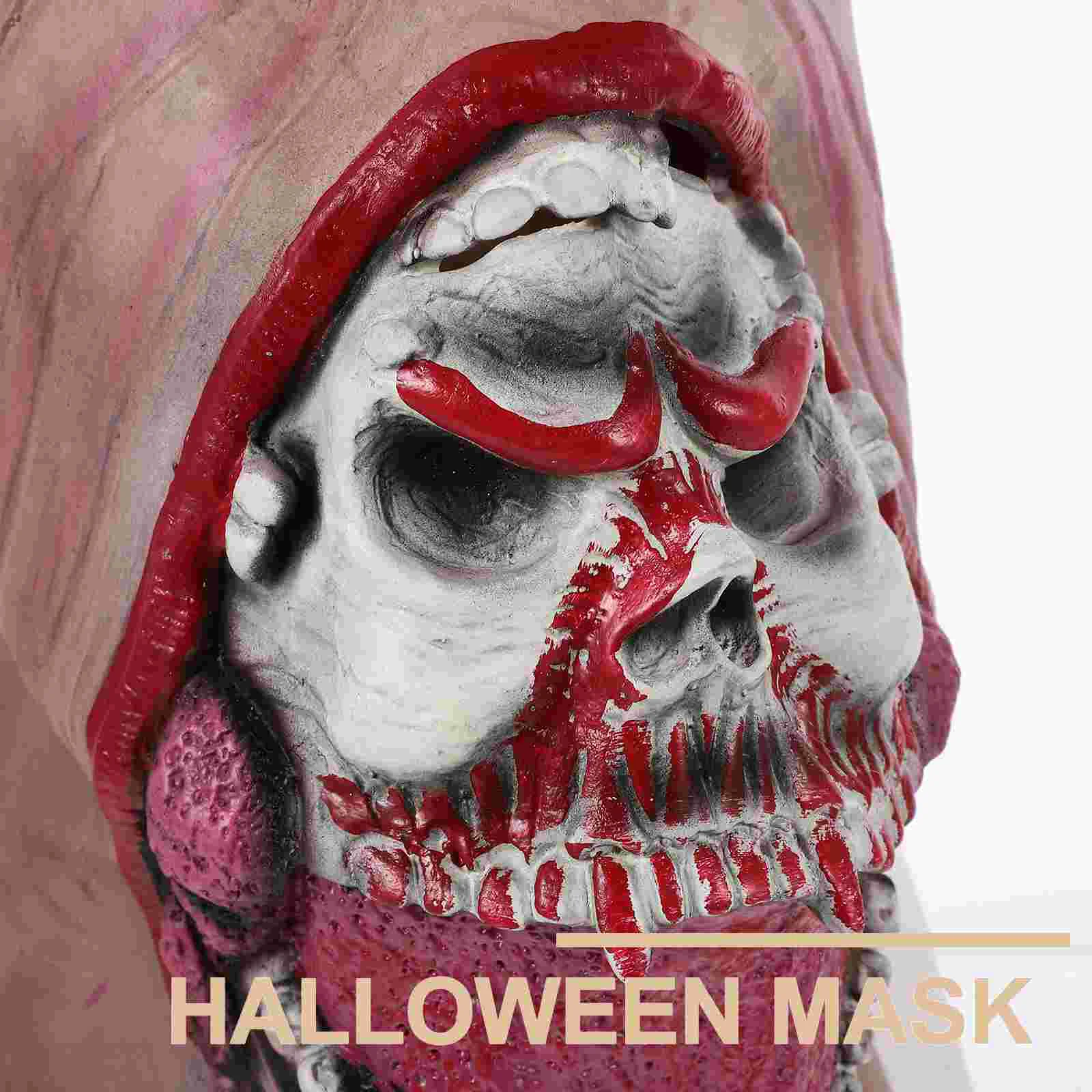 Halloween Horror Ghost Skull Scary Costume Party Decorations for Masquerade Carnival