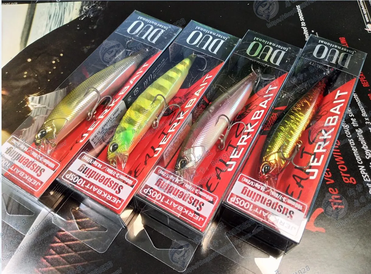 Japan DUO REALIS JERKBAIT 100SP Suspended Mino 14.5g Stopped Mino TikTok Fish Bait