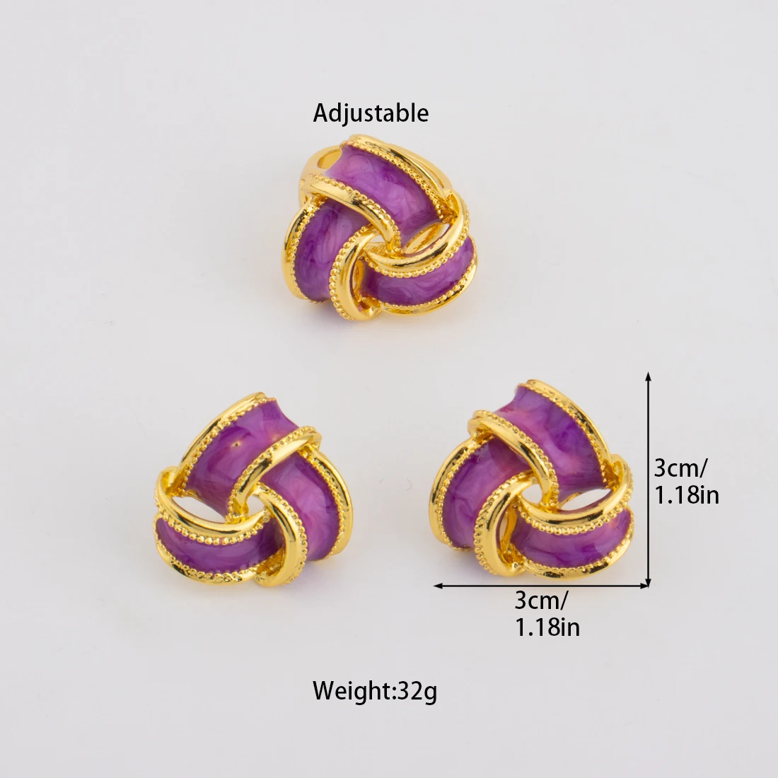 Nigeria Ring Earrings Jewelry Set For Wedding Party Gold Color Women Ring Luxury Exclusive Design Girl Earring For Gift